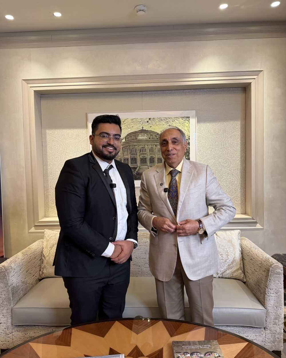 With Irfan Razack, Prestige Group
