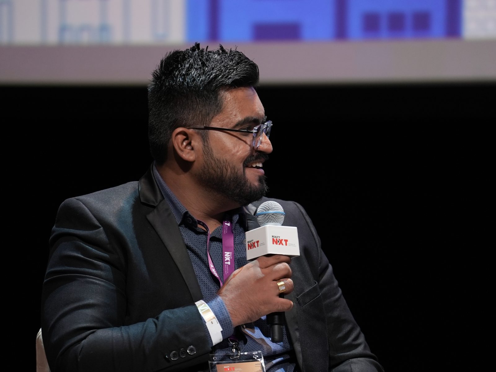 On stage at India Construction Tech Demo Day 2026